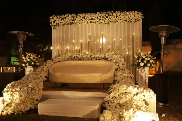 Anniversary romantic decoration Udaipur